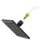 Pfirst Modern Raincan Showerhead - Matte Black